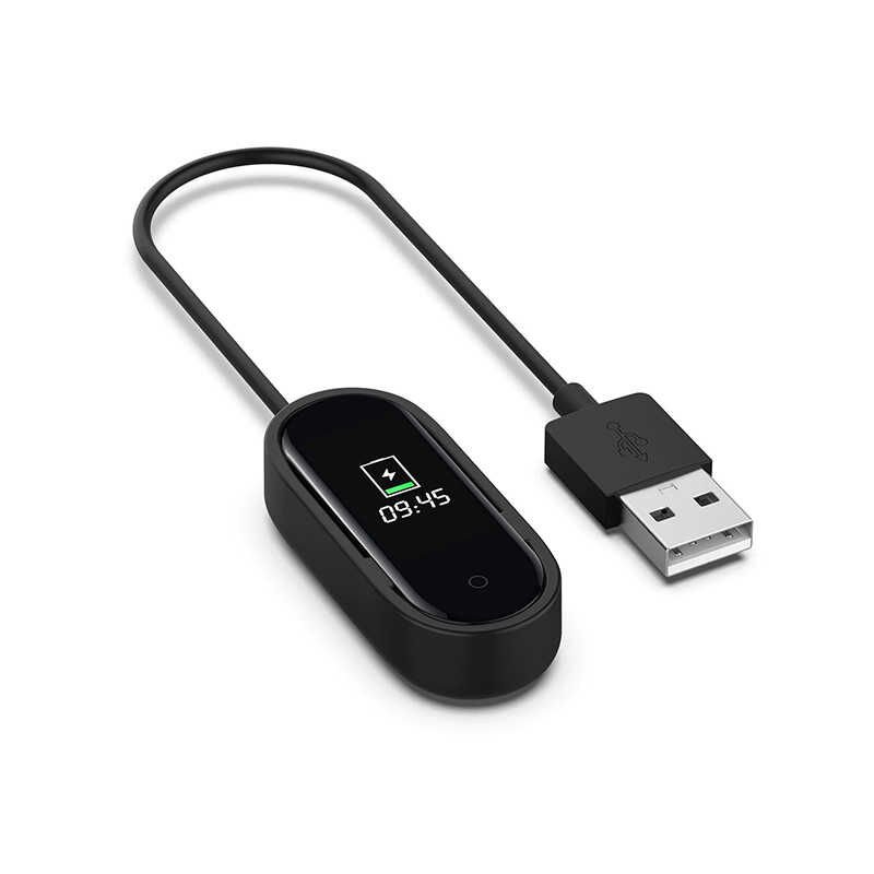 Xiaomi Mi Band 4  Usb Şarj Kablosu Siyah