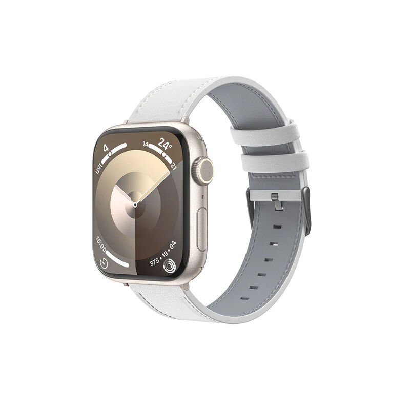 Apple Watch Ultra 49mm Benks Vintage Genuine Leather Serisi Deri Kordon Strap Kayış