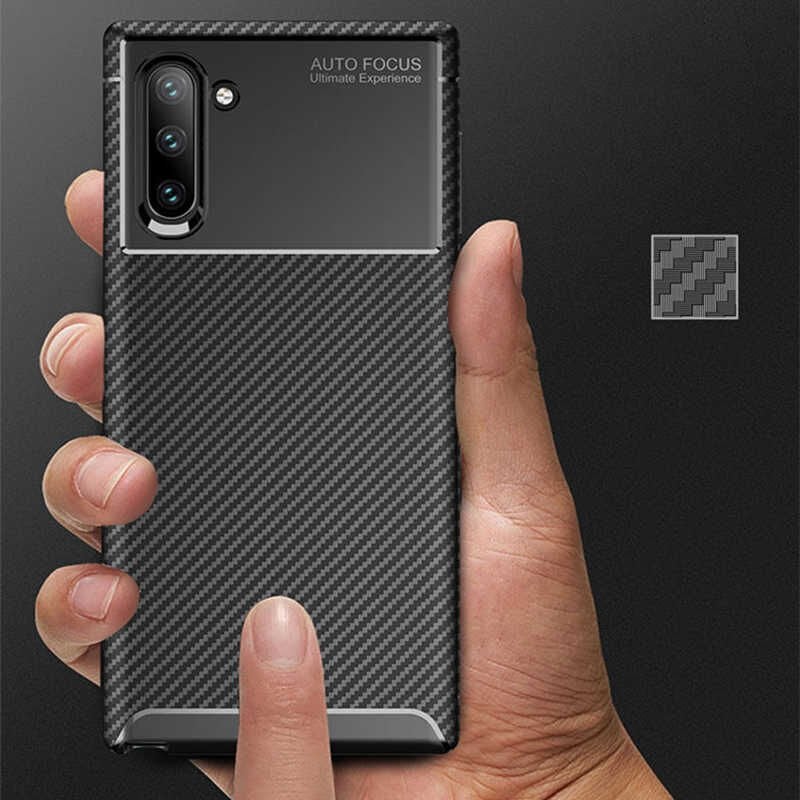 Samsung Galaxy Note 10 Kılıf HEPTEKİLETİŞİM Negro Silikon Kapak