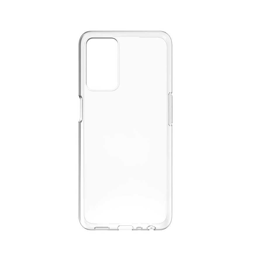 Oppo A55 4G Şeffaf Kılıf Yumuşak İnce Tasarımlı Kapak (SÜPER) Renksiz