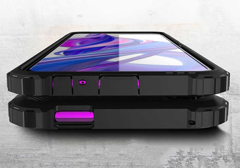 Huawei P Smart Pro 2019 Kılıf HEPTEKİLETİŞİM Crash Silikon Kapak