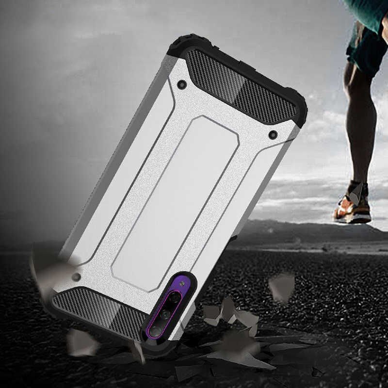 Huawei P Smart Pro 2019 Kılıf HEPTEKİLETİŞİM Crash Silikon Kapak