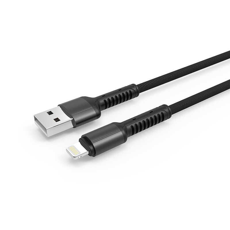 LS66 Lightning Usb Kablo Gri
