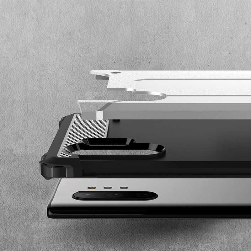 Samsung Galaxy Note 10 Plus Kılıf HEPTEKİLETİŞİM Crash Silikon Kapak
