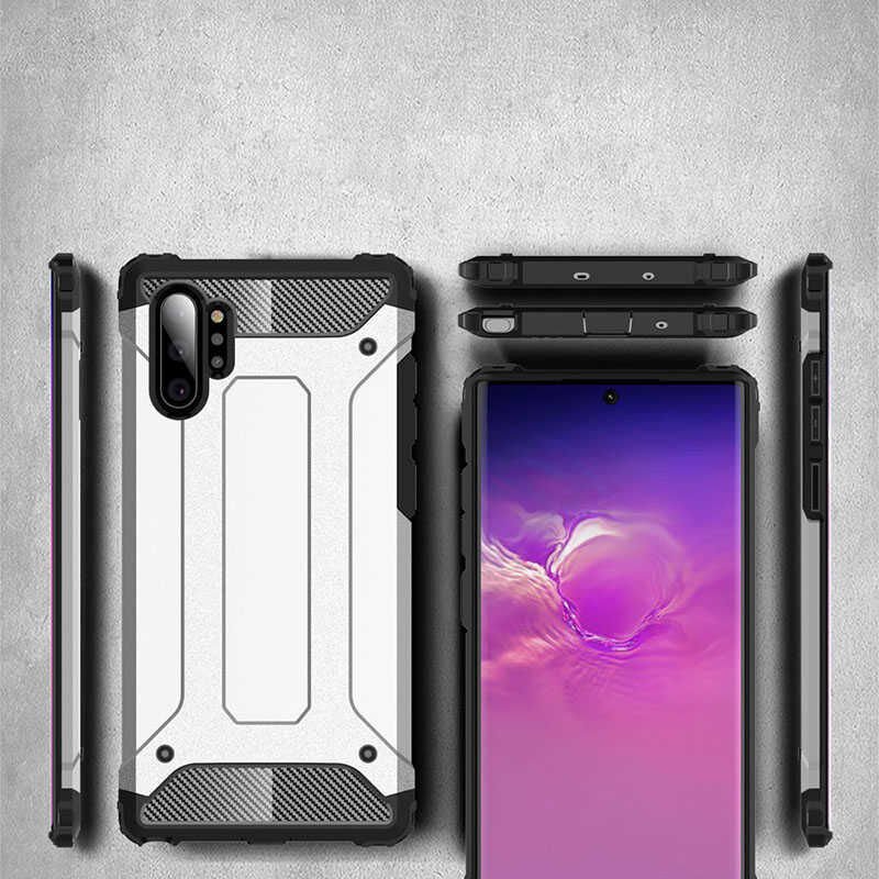 Samsung Galaxy Note 10 Plus Kılıf HEPTEKİLETİŞİM Crash Silikon Kapak