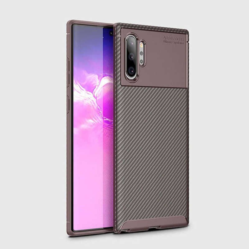 Samsung Galaxy Note 10 Plus Kılıf HEPTEKİLETİŞİM Negro Silikon Kapak
