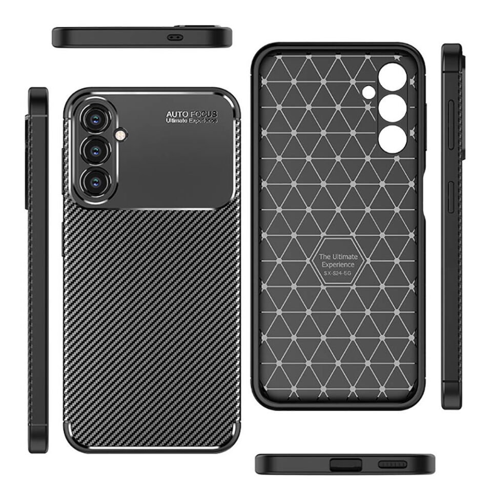 Samsung Galaxy S24 Plus Kılıf HEPTEKİLETİŞİM Negro Silikon Kapak