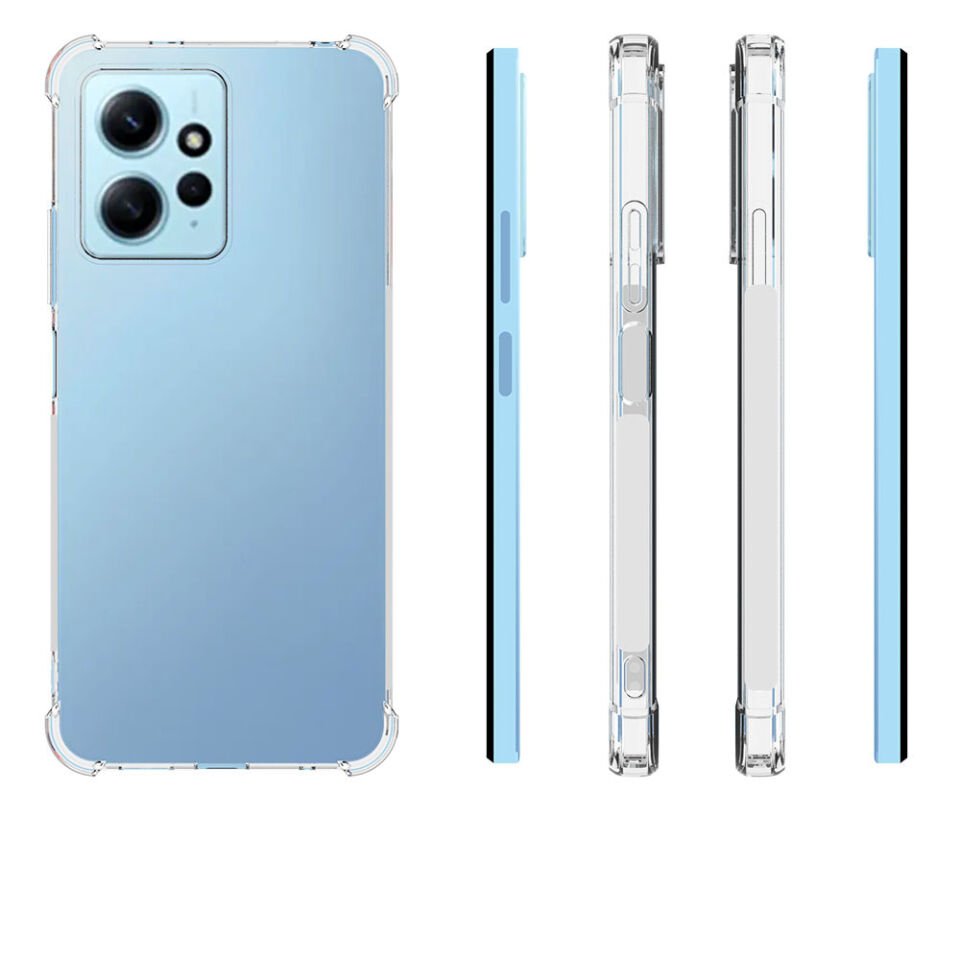 Xiaomi Redmi Note 12 4G Kılıf HEPTEKİLETİŞİM Nitro Anti Shock Silikon
