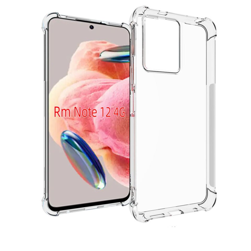 Xiaomi Redmi Note 12 4G Kılıf HEPTEKİLETİŞİM Nitro Anti Shock Silikon