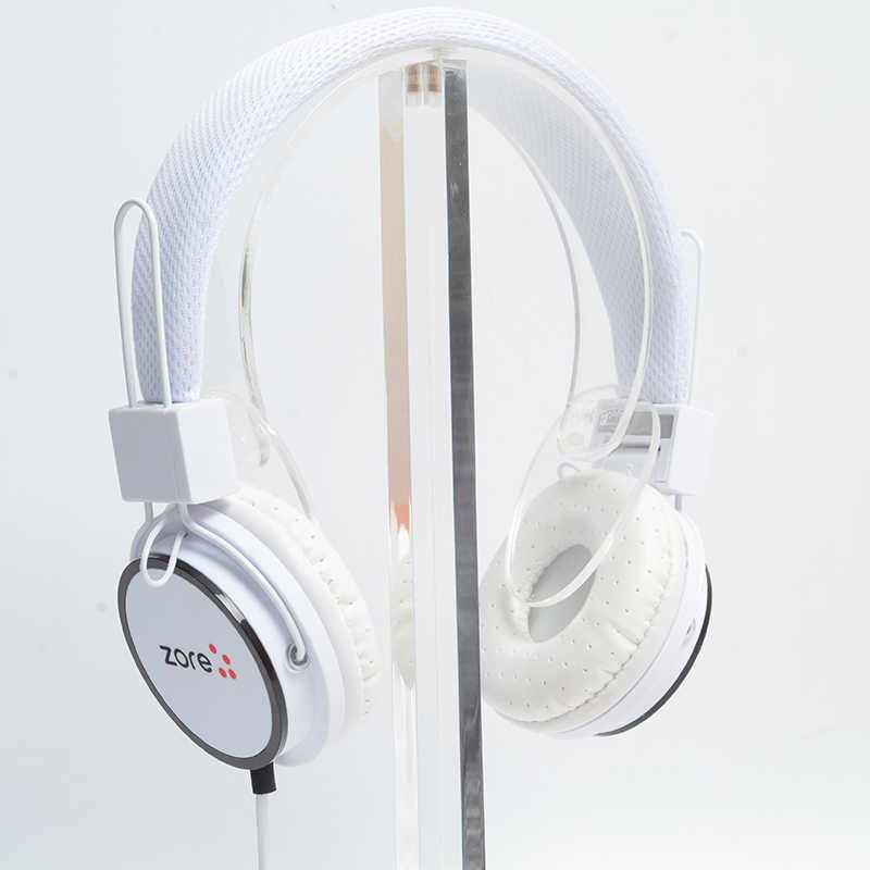 Hafif Portatif Kolayca Katlanıp Taşınabilir Dizayn Kulaklık (Y-6338 MP3 3.5mm Kulaklık) Beyaz