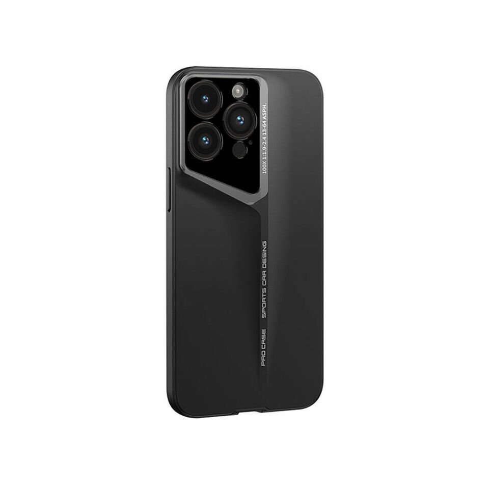 Apple iPhone 14 Pro Kılıf Ultra İnce Kamera Korumalı Sert Rubber Kapak (Procase) Derin Mor