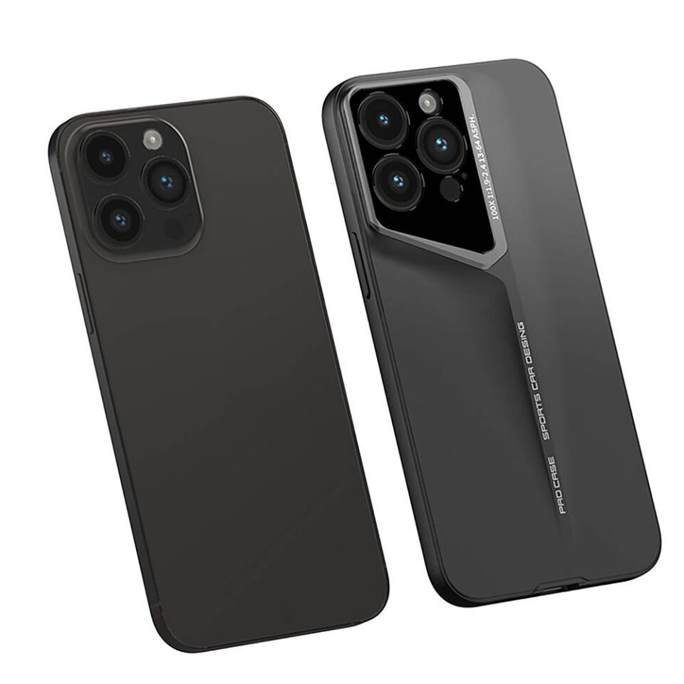 Apple iPhone 14 Pro Kılıf Ultra İnce Kamera Korumalı Sert Rubber Kapak (Procase) Derin Mor