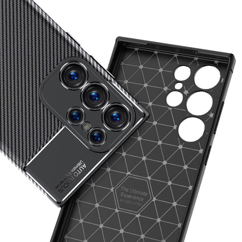 Samsung Galaxy S24 Ultra Kılıf HEPTEKİLETİŞİM Negro Silikon Kapak