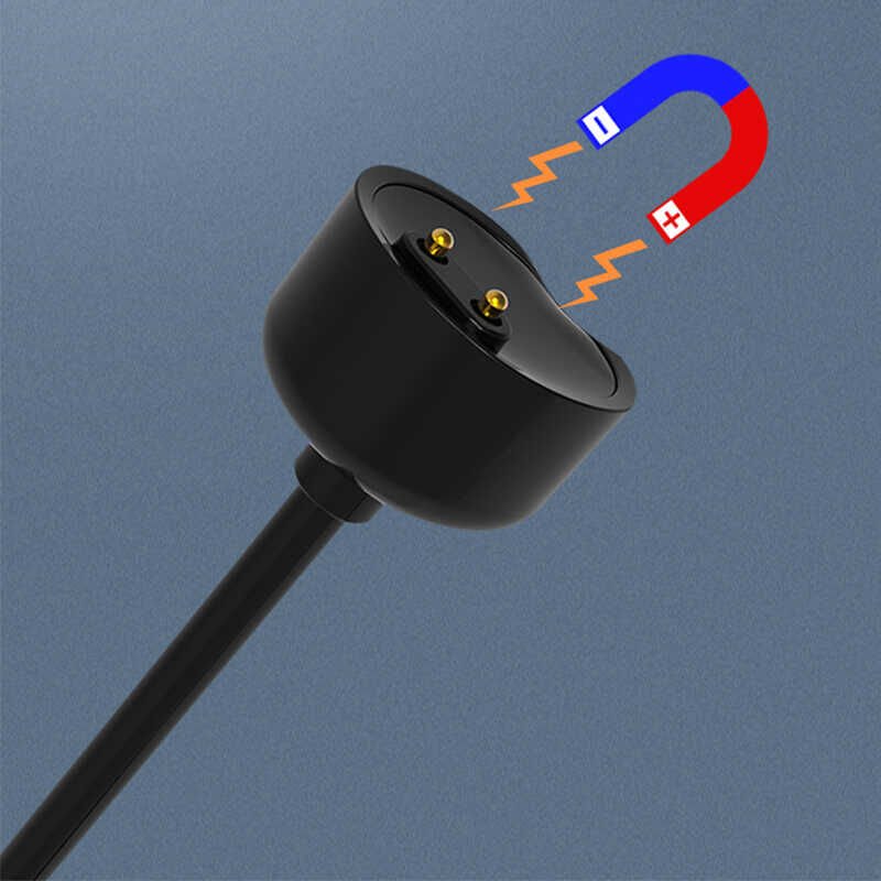 Xiaomi Mi Band 5  Usb Şarj Kablosu Siyah