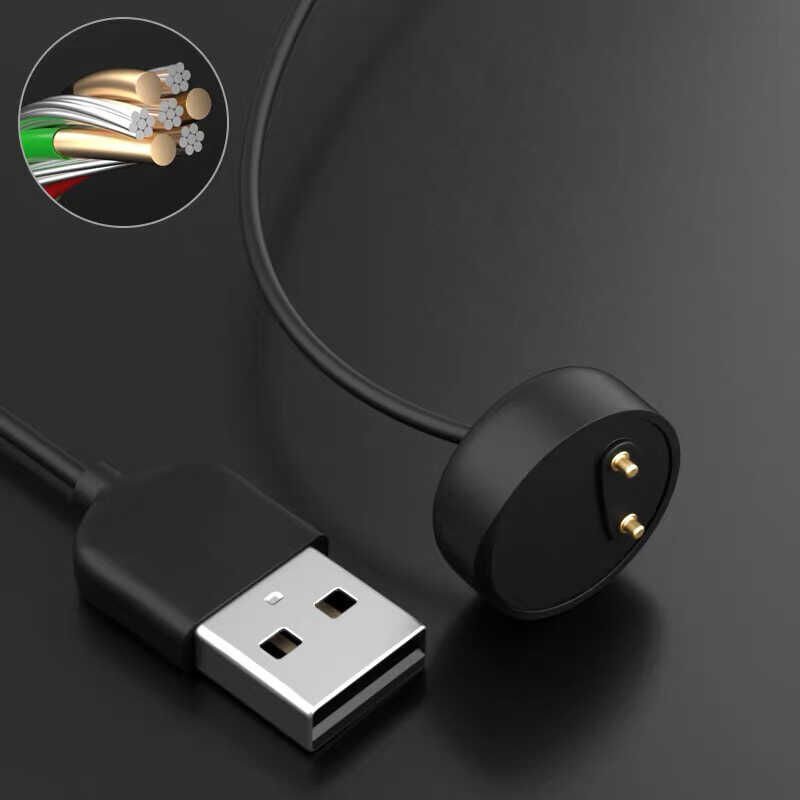 Xiaomi Mi Band 5  Usb Şarj Kablosu Siyah