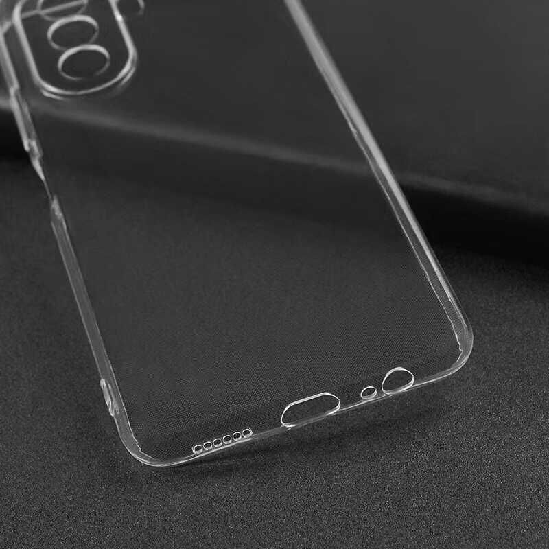 Huawei Nova Y70 Şeffaf Kılıf Yumuşak İnce Tasarımlı Kapak (SÜPER) Renksiz