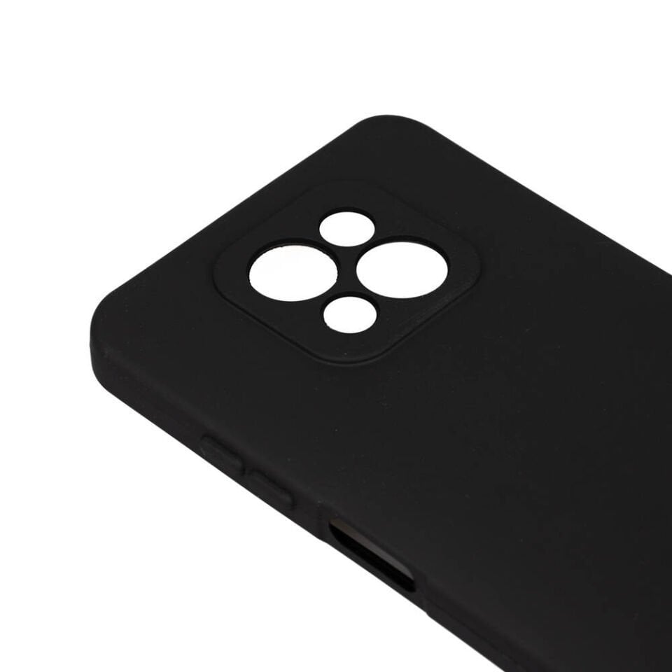 Casper Via M30 Kılıf Kamera Korumalı Esnek Renkli Silikon Kapak (Biye) Siyah