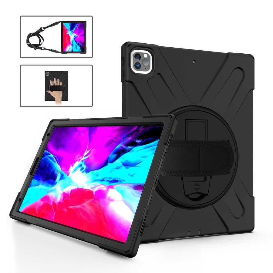 Apple iPad Pro 12.9 2020 (4.Nesil) HEPTEKİLETİŞİM Defender Tablet Silikon