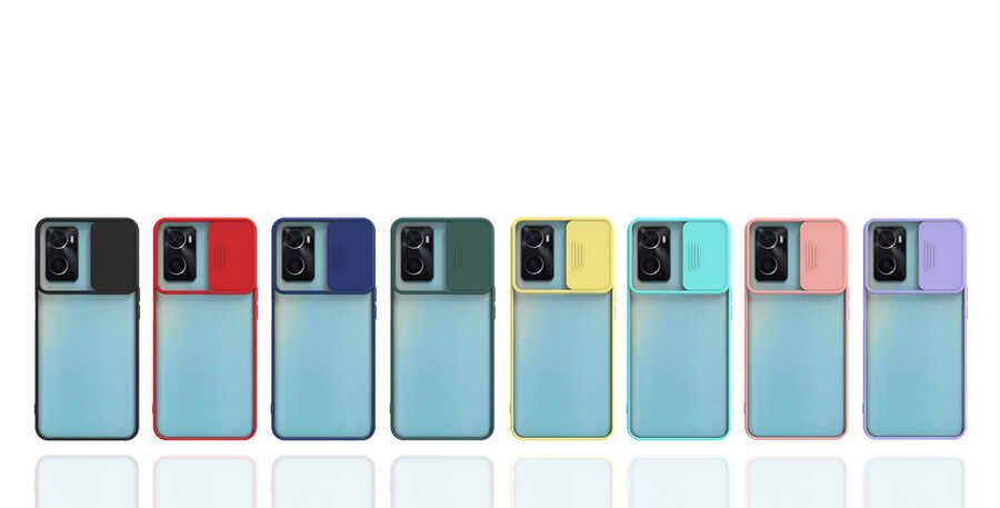 Oppo A76 Kılıf HEPTEKİLETİŞİM Lensi Kapak