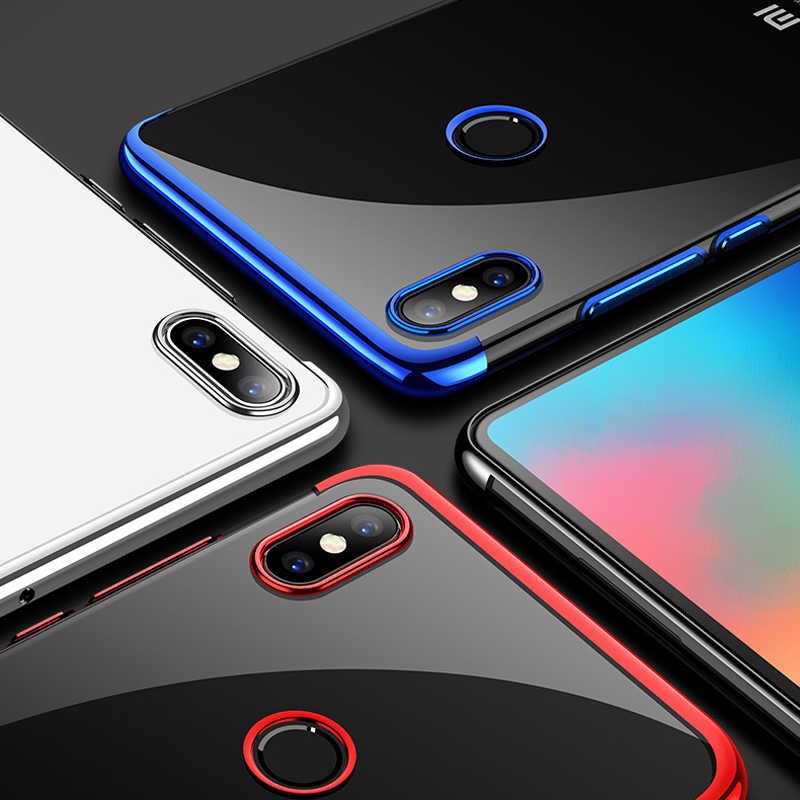 Xiaomi Redmi S2 Kılıf Zore Dört Köşeli Lazer Silikon Kapak