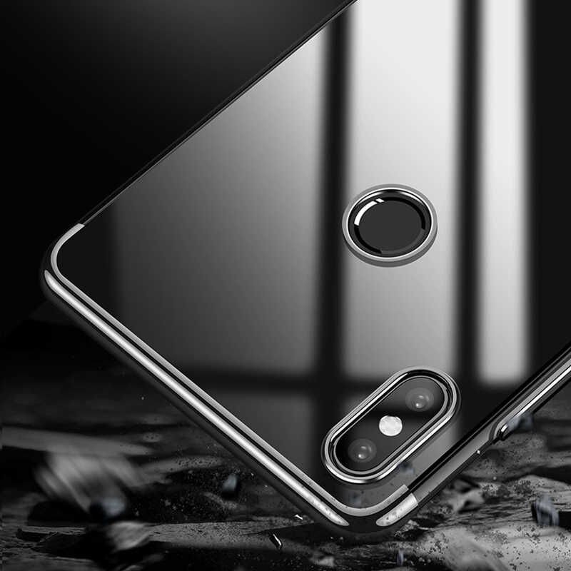 Xiaomi Redmi S2 Kılıf Zore Dört Köşeli Lazer Silikon Kapak