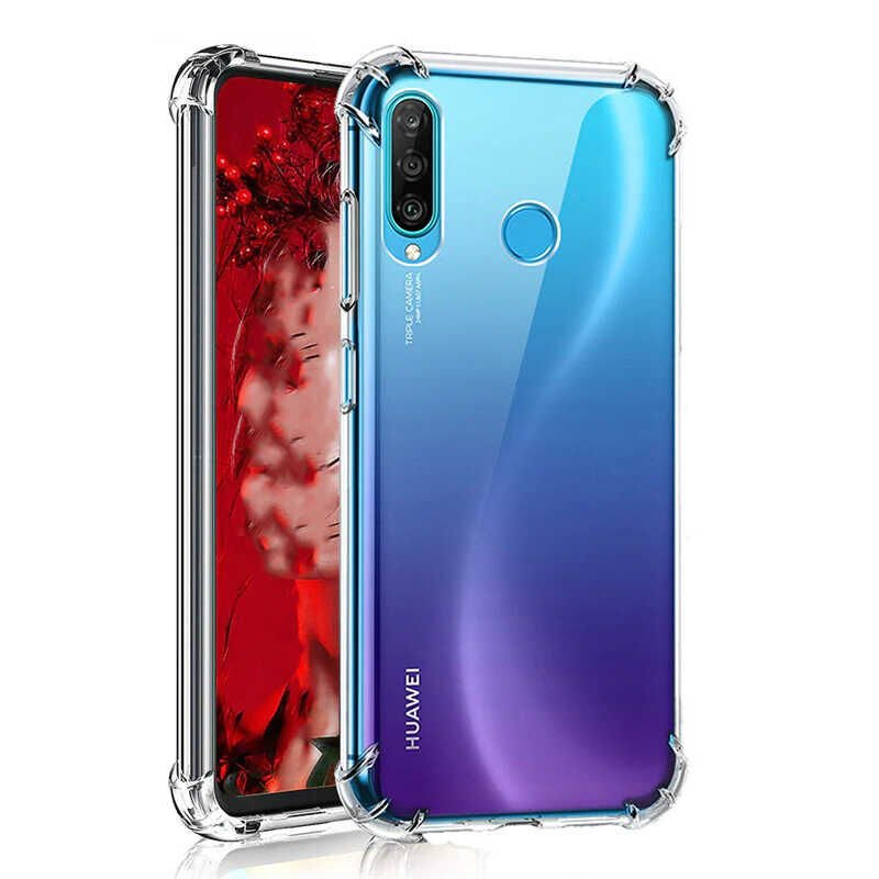 Huawei P40 Lite E Kılıf HEPTEKİLETİŞİM Nitro Anti Shock Silikon