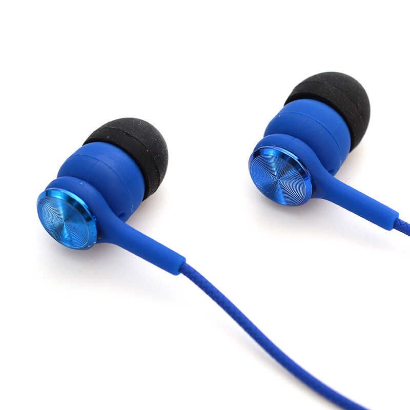 Yüksek Kalite ve Ses Performanslı Kulaklık (ER03 3.5mm Kulaklık) Mavi