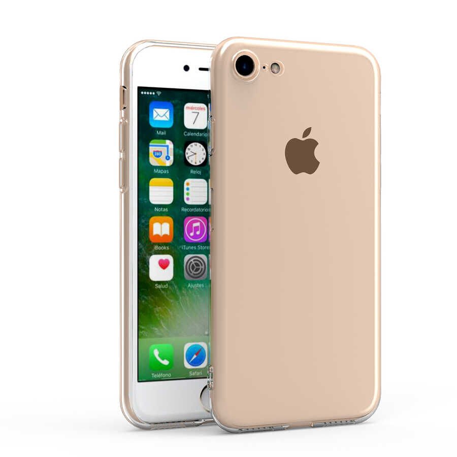 Apple iPhone 8 Kılıf HEPTEKİLETİŞİM Kamera Korumalı Süper Silikon Kapak