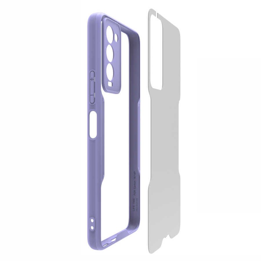 Tecno Camon 18 Kılıf HEPTEKİLETİŞİM Parfe Kapak