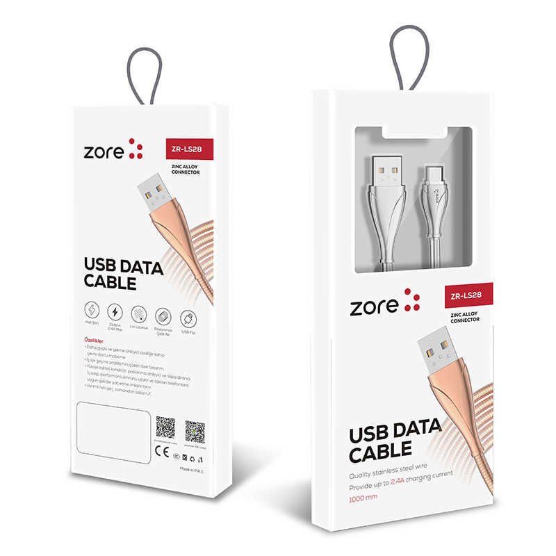 HEPTEKİLETİŞİM LS28 Type-C Usb Kablo