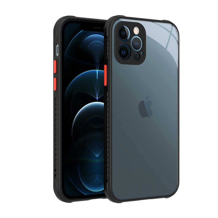 Apple iPhone 12 Pro Kılıf ​​HEPTEKİLETİŞİM Kaff Kapak