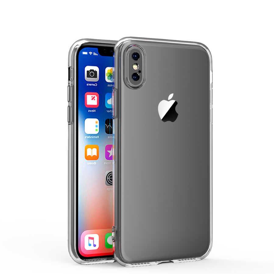 Apple iPhone XS Max 6.5 Kılıf HEPTEKİLETİŞİM Kamera Korumalı Süper Silikon Kapak