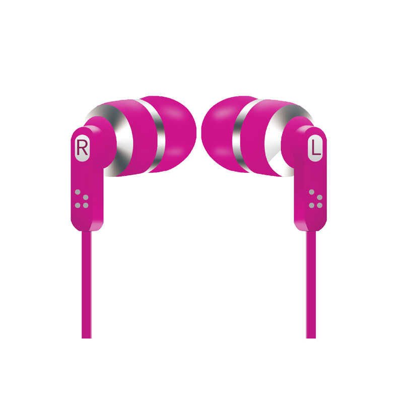 Yüksek Kalite ve Ses Performanslı Kulaklık (ER02 3.5mm Kulaklık) Pembe