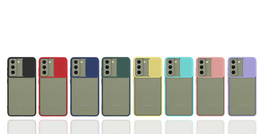 Samsung Galaxy S22 Kılıf HEPTEKİLETİŞİM Lensi Kapak