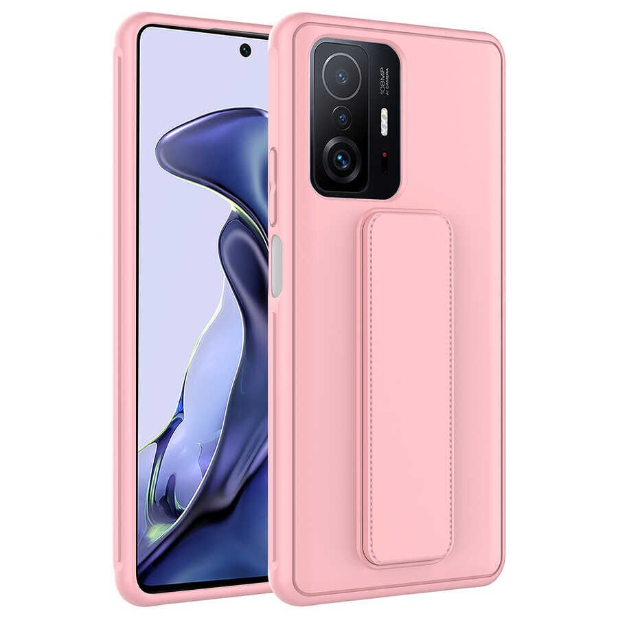 Xiaomi Mi 11T Pro 5G Kılıf HEPTEKİLETİŞİM Qstand Kapak