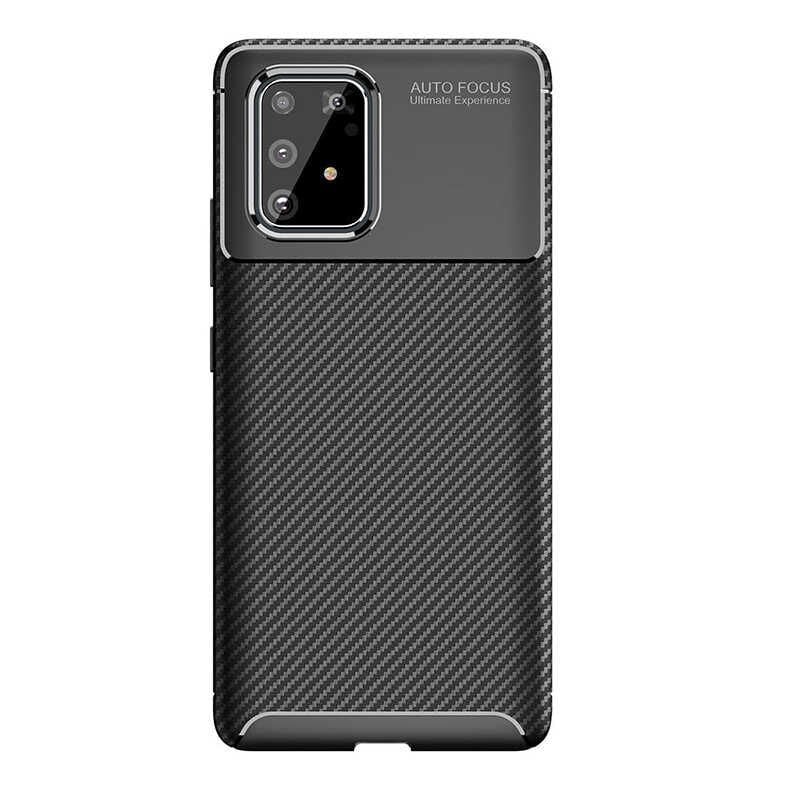 Samsung Galaxy A91 (S10 Lite) Kılıf HEPTEKİLETİŞİM Negro Silikon Kapak