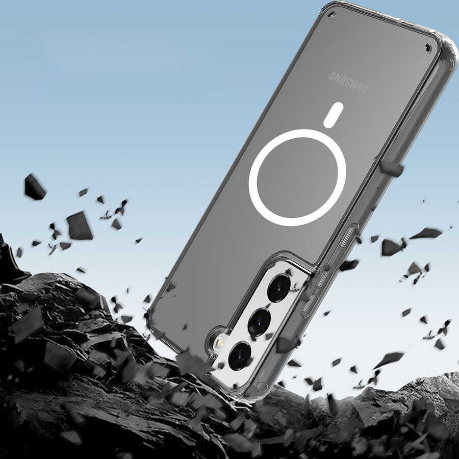Samsung Galaxy S22 Kılıf HEPTEKİLETİŞİM Tacsafe Wireless Kapak