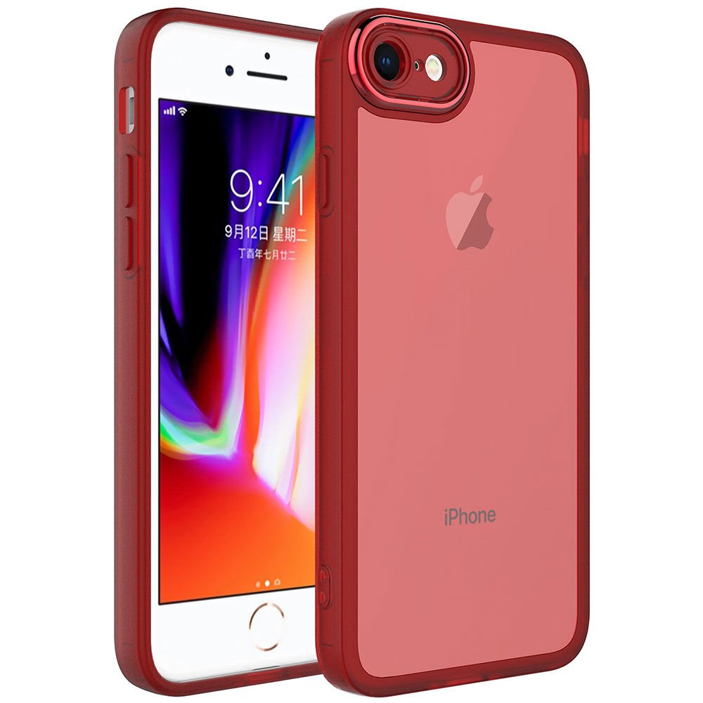 Apple iPhone SE 2022 Kılıf Kamera Korumalı Transparan HEPTEKİLETİŞİM Post Kapak