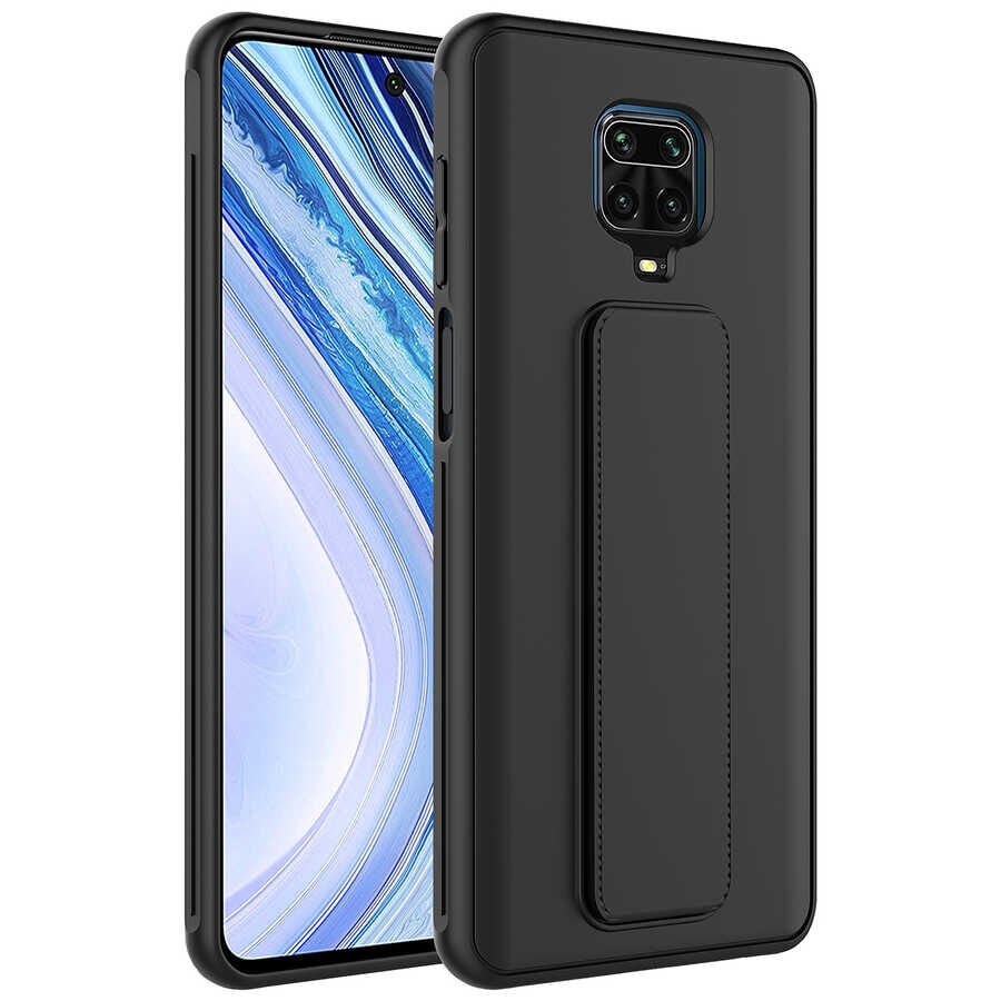 Xiaomi Redmi Note 9S Kılıf HEPTEKİLETİŞİM Qstand Kapak