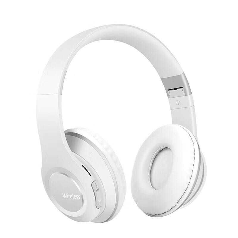 Hafif ve Portatif Kolayca Katlanıp Taşınabilir Dizayn (BTK-ZR51 Bluetooth Kulaklık) Beyaz