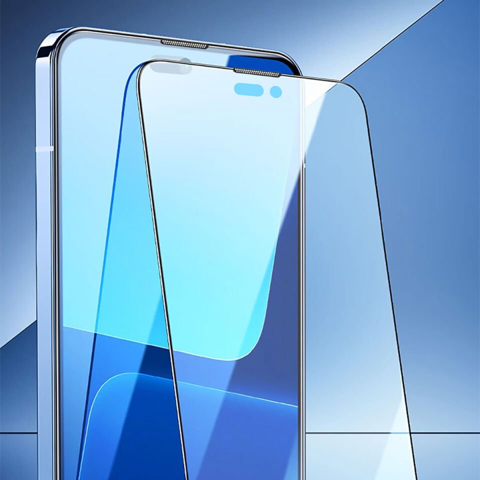 Apple iPhone 15 Pro Max Wiwu iVista Screen Matte Ultra Güçlü Temperli Mat Ekran Koruyucu