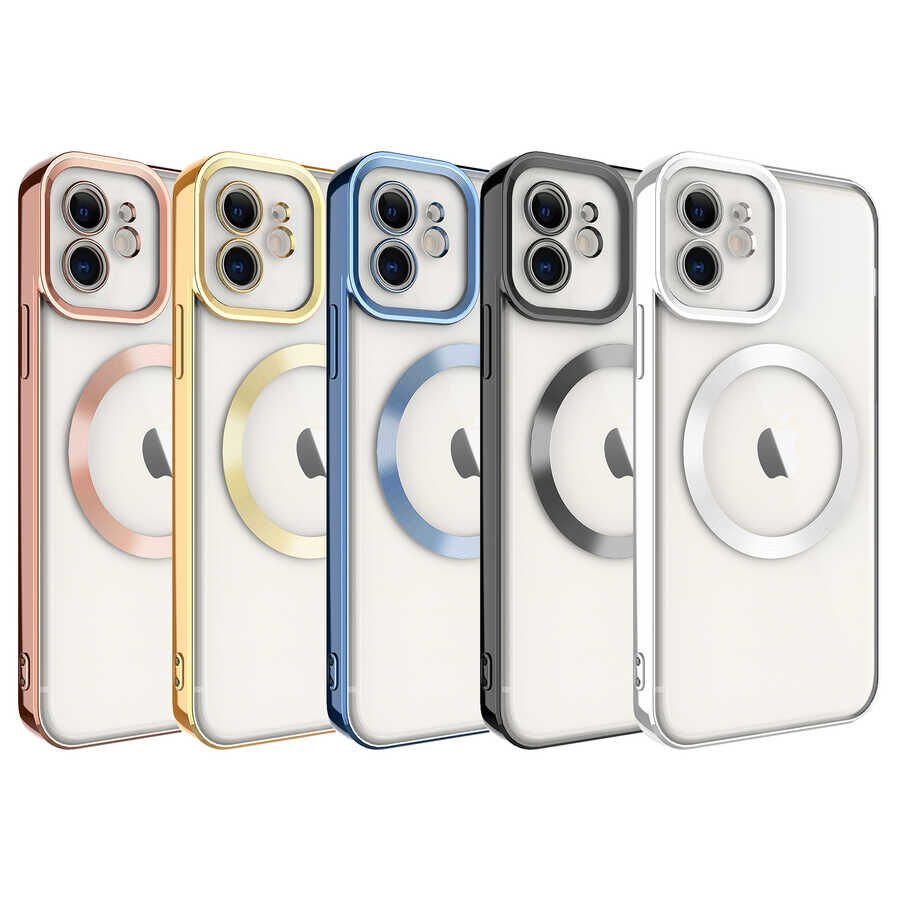 Apple iPhone 11 Kılıf Magsafe Wireless Şarj Özellikli HEPTEKİLETİŞİM Setro Silikon
