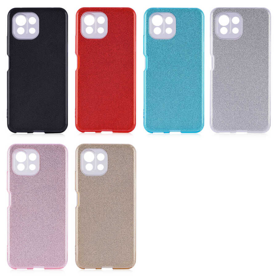Xiaomi Mi 11 Lite Kılıf HEPTEKİLETİŞİM Shining Silikon