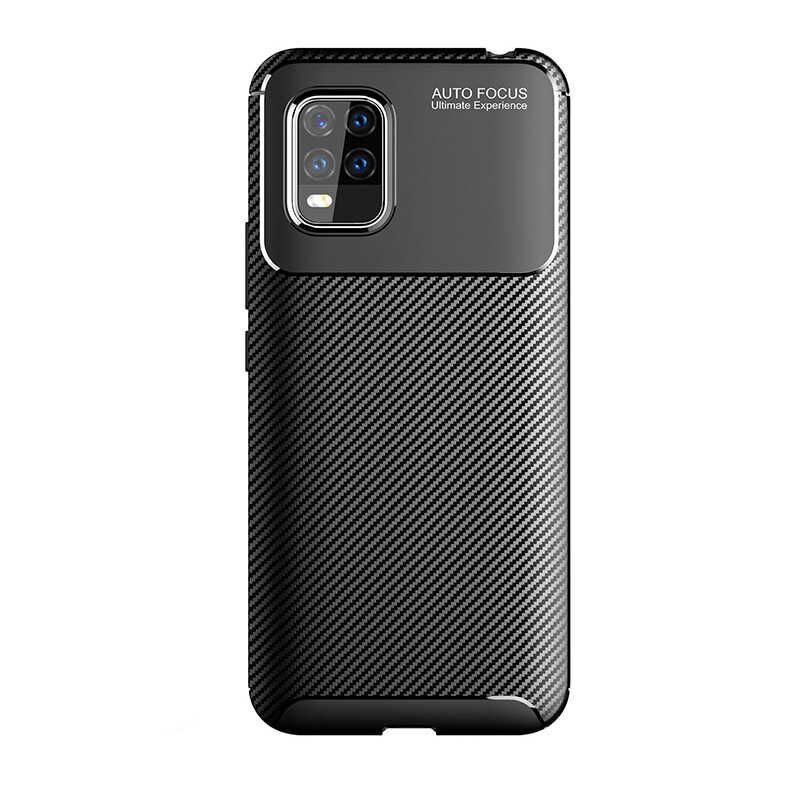 Xiaomi Mi 10 Lite Kılıf HEPTEKİLETİŞİM Negro Silikon Kapak