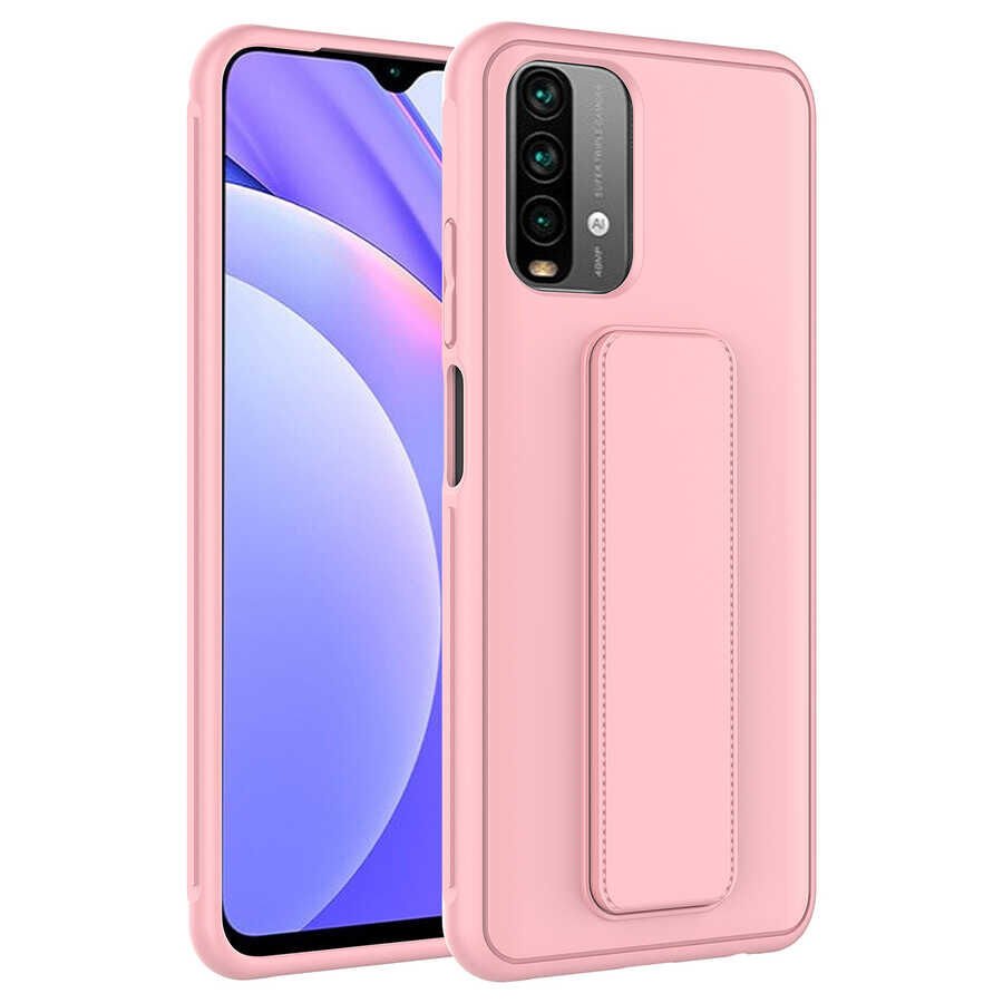 Xiaomi Redmi Note 10 Kılıf HEPTEKİLETİŞİM Qstand Kapak