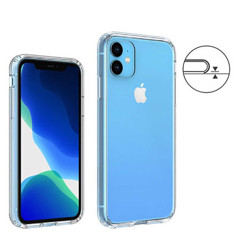 Apple iPhone 11 Kılıf HEPTEKİLETİŞİM Nitro Anti Shock Silikon