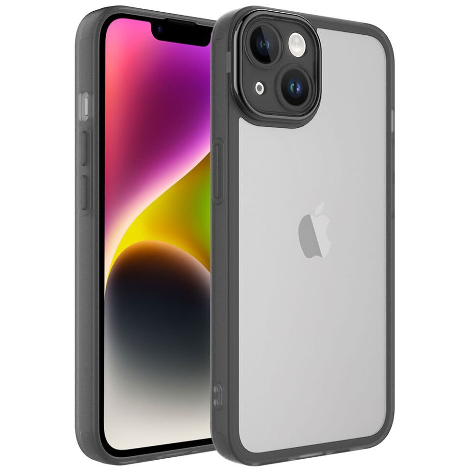 Apple iPhone 13 Kılıf Kamera Korumalı Transparan HEPTEKİLETİŞİM Post Kapak