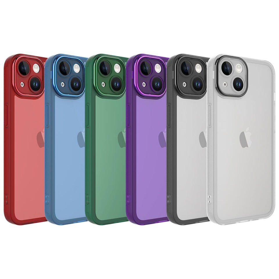 Apple iPhone 13 Kılıf Kamera Korumalı Transparan HEPTEKİLETİŞİM Post Kapak