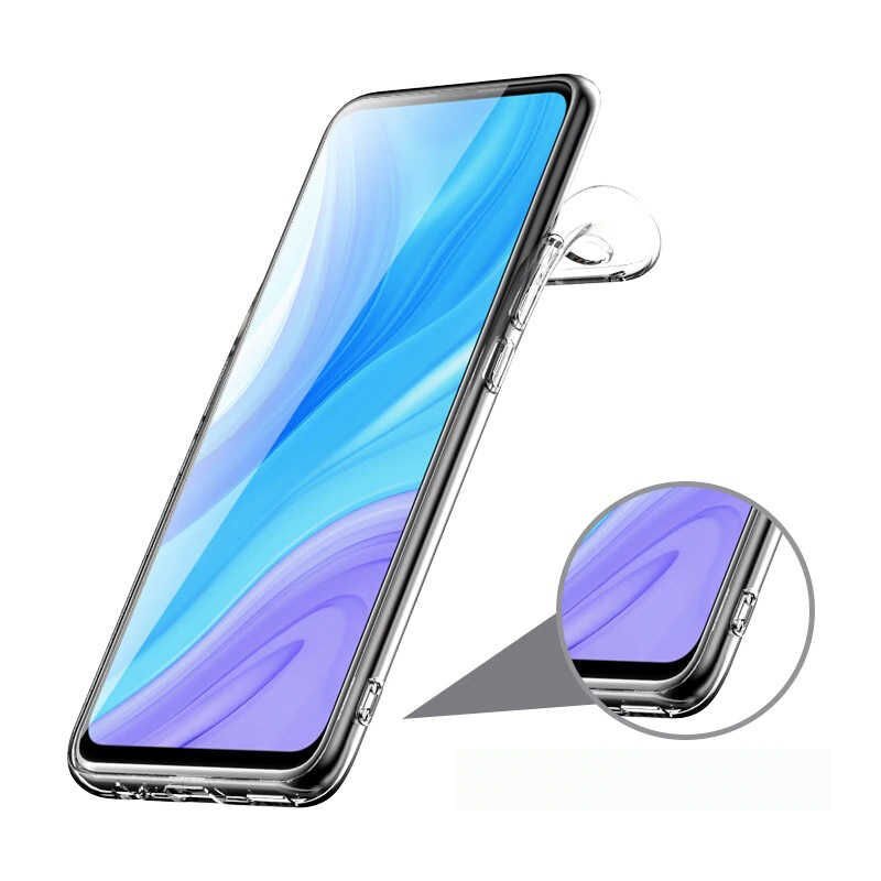 Huawei P Smart Pro 2019 Kılıf HEPTEKİLETİŞİM Süper Silikon Kapak