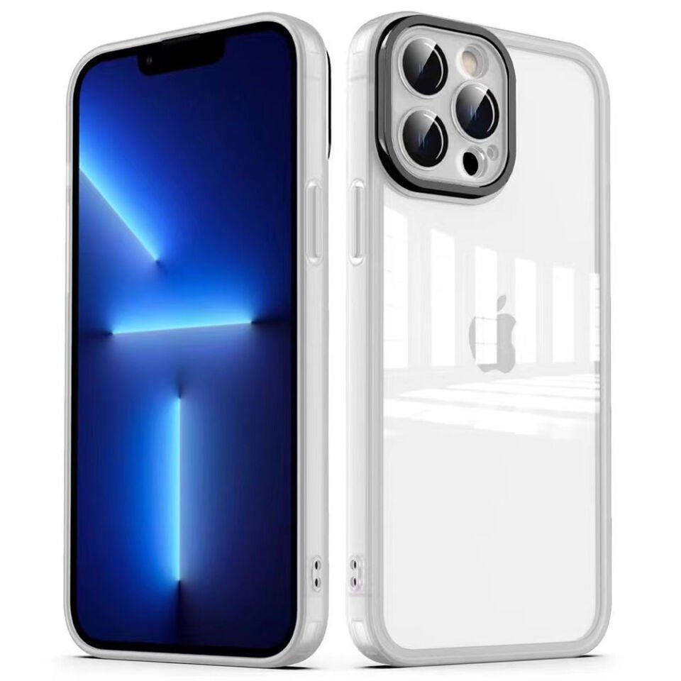 Apple iPhone 13 Pro Kılıf Kamera Korumalı Transparan HEPTEKİLETİŞİM Post Kapak